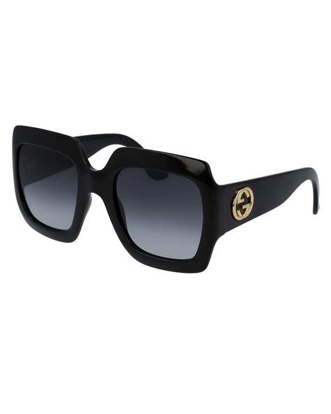 gucci strass sunglasses|Gucci women's oversized square sunglasses.